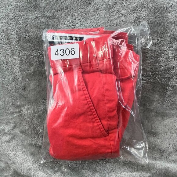 Polo Golf Ralph Lauren Chino Shorts Men's 34 Salmon Cotton Twill Stretch Golfing - Picture 12 of 12